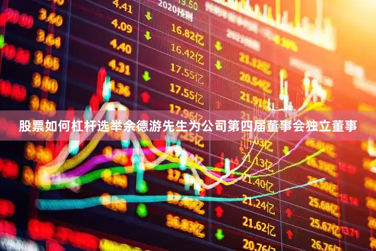股票如何杠杆选举余德游先生为公司第四届董事会独立董事